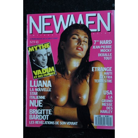 NEWMEN 9 & 10 VADIM MOCKY LUANA GIRLS ALL NUDES EROTIC CHIC