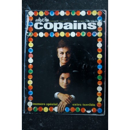 Salut les Copains N° 41 12 1965 + CALENDRIER 1966 Claude François Christine Petula Johnny HALLYDAY Beatles Alain Delon