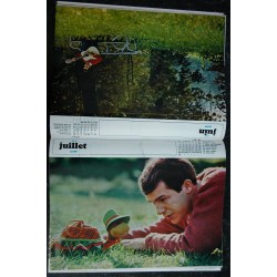 Salut les Copains N° 41 12 1965 + CALENDRIER 1966 Claude François Christine Petula Johnny HALLYDAY Beatles Alain Delon