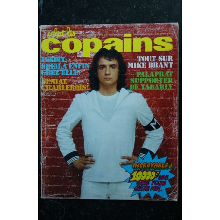 Salut les Copains N°135 11 1973 Cover Michel Sardou SHEILA  CHARLEBOIS  MIKE BRANT  TABARLY