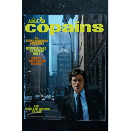 Salut les Copains N° 98 10 1970 Cover Alain Delon MIREILLE DARC MUNGO JERRY JULIEN CLERC POLNAREFF