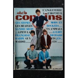 Salut les Copains N° 37 1965 08 COVER ROLLING STONES SPECIAL ANGLETERRE BEATLES SANDIE SHAW PETULA HARDY MODS ANIMALS CLIFF