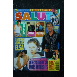 SALUT ! 128 1992 10 ELSA Patrick Swayze Jordan Madonna Griego + Posters