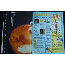 Salut ! 95 1991 07 Poster Mylène Farmer Elsa Bruel Ice Noah A-Ha Roch Voisine