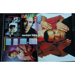 SALUT ! 113 1992 03 + Mini Mag Jean-jacques Goldman Benny B Goldman NKOTB NewKids Daho + Posters