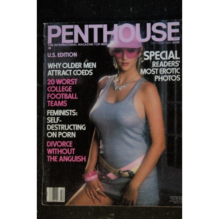 PENTHOUSE US 1986/10 Janna Adams Beautiful Bodyscapes LHoffman P Kelly K Pivak M Sadan Ts Penno M S. Kass J J. Zaia O Yepez