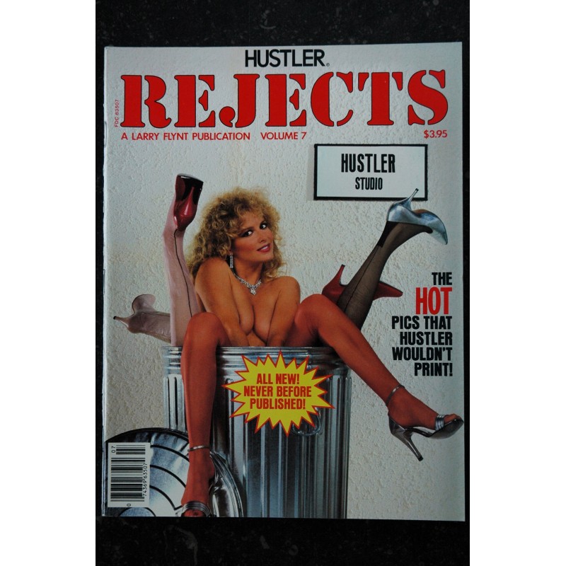 HUSTLER Vol. 07 N° 08   1981/02  Happy Valentine's Day WILLIAM GAINES Suze Randall JAIME LYN BAUER Clive McLean