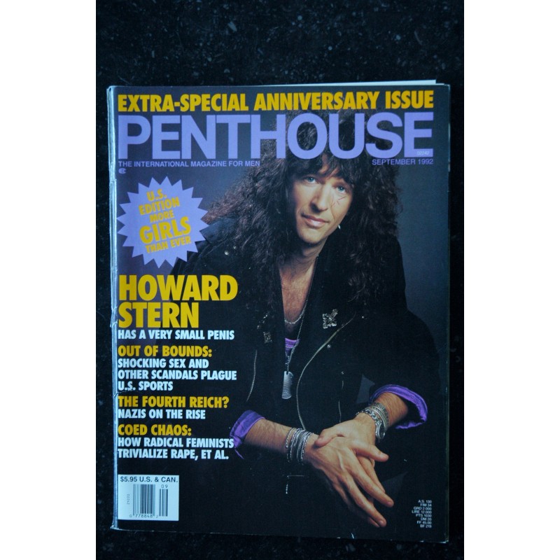 PENTHOUSE US 1992/09  Howard STERN Seana RYAN Earl MILLER Jack HARRISON