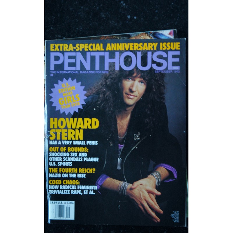PENTHOUSE US 1992/09  Howard STERN Seana RYAN Earl MILLER Jack HARRISON