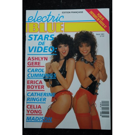 electric BLUE Fr  N° 10  JAMIE SUMMERS ZARA WHITE SANDRA SCREAM ASHLYN GERE LYNN LEMAY NINA HARTLEY