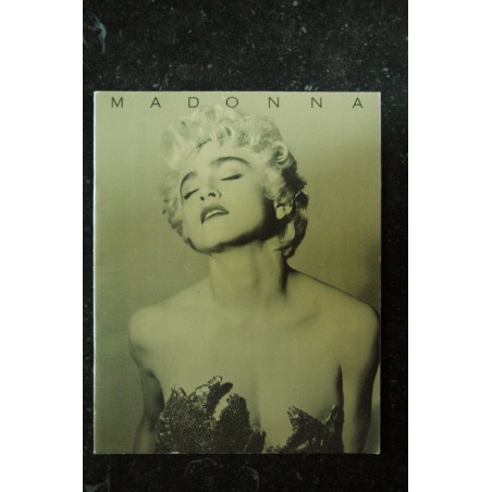 MADONNA WHO'S THAT GIRL WORLD TOUR 1987 32 PAGES TRES GRAND FORMAT RARE ANGLAIS