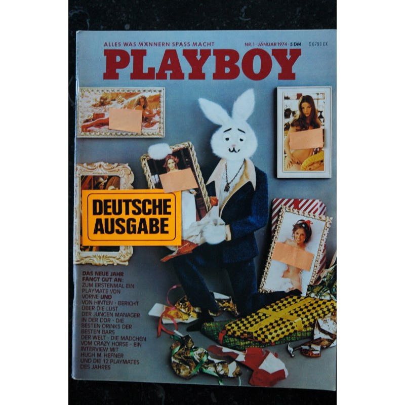 PLAYBOY DEUTSCHLAND  1974 01 VARGAS PLAYMATE PARADE