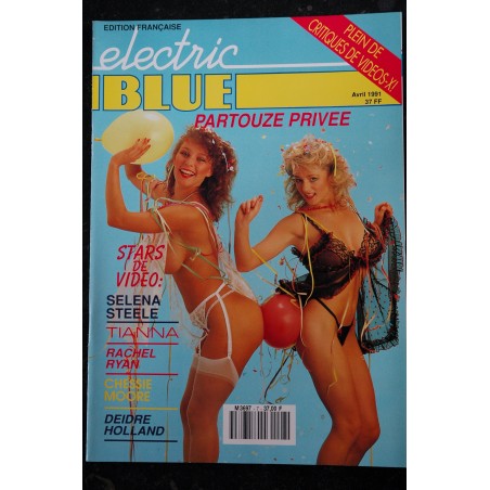 electric BLUE Vol. 02 N° 06 1990 NYMPHO BLUE-BIRDS Splash between her legs CATHY  MARIA  To the manor porn  Eugène Kasowa