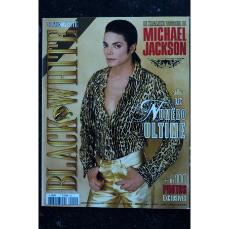 MICHAEL JACKSON RARE NUMERO COLLECTOR KING OF POP S.F.X Laurent Lavige couverture effet optique MICHAEL JACKSON RARE NUMERO COLLECTOR KING OF POP S.F.X Laurent Lavige couverture effet optique