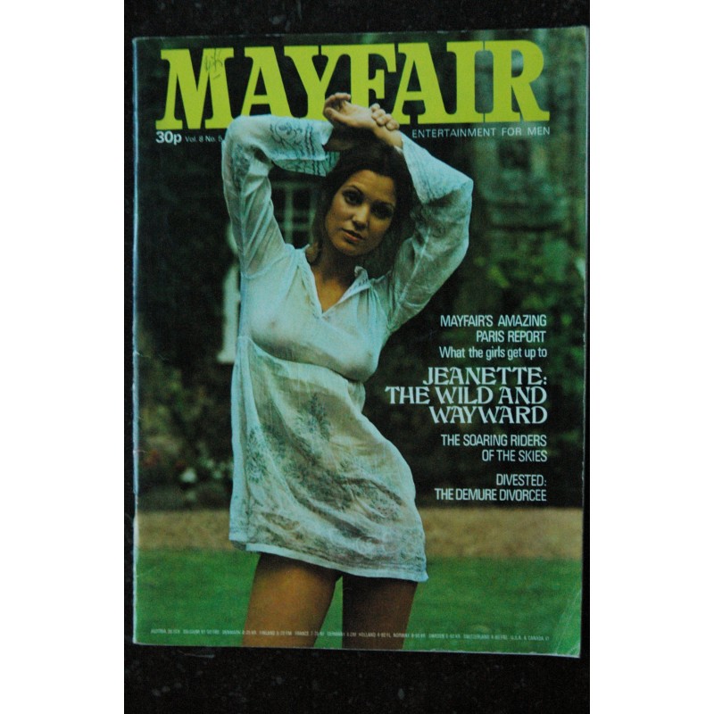MAYFAIR UK Vol 08 N° 05 BARBARA JANE HOWARD JEANETTE REMAIN   KATHERINE HESTERMAN