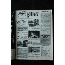 Ciné Plus N° 7 - 1977 Cover Alain Delon Charles Bronson Paul Newman + Supplément 8 pages sur le cinéma américain