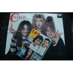 TOP 50 109 1988 Jean-Jacques GOLDMAN SIRIMA CHARLIE MAKES THE COOK Poster Johnny HALLYDAY ANIMO PET SHOP BOYS