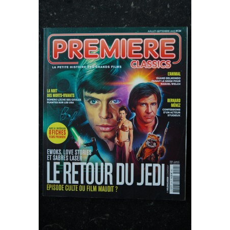 PREMIERE CLASSICS 24 2023 Le Retour du Jedi La nuit des morts-vivants + 8 Fiches