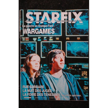 STARFIX 011 1983 WARGAMES MEGAVIXENS RUE BARBARE BERNARD GIRAUDEAU LA FEMME PUBLIQUE