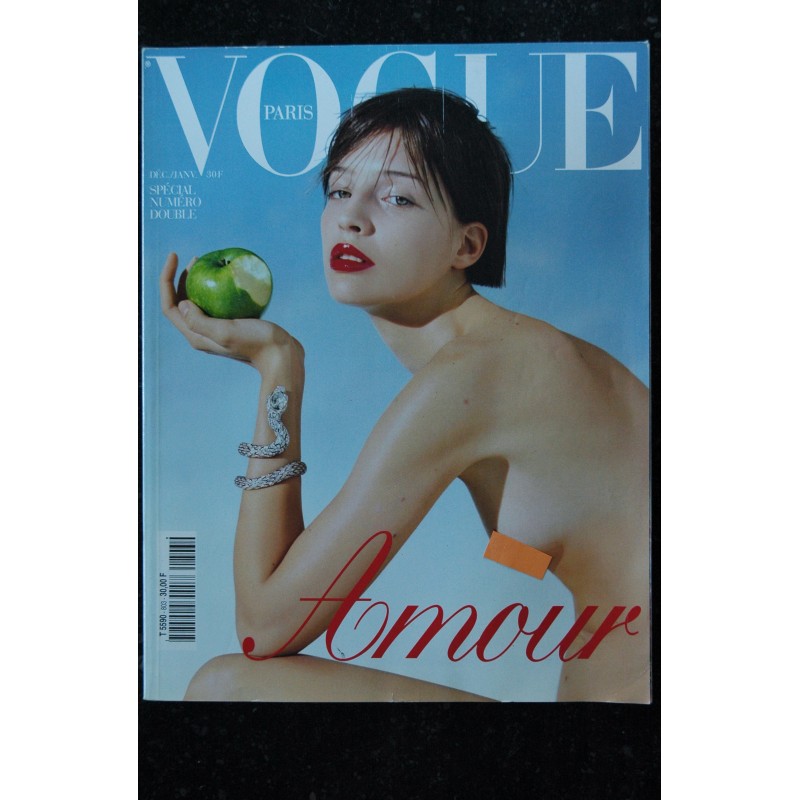 VOGUE 803 décembre 1999 Spécial Numéro double Amour