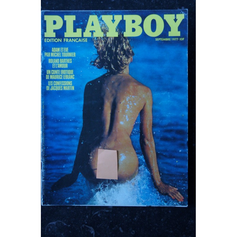 PLAYBOY 046 SEPTEMBRE 1977 INTERVIEW ROLAND BARTHES LEBLANC SCOTT HOOPER DEBRA JO FONDREN