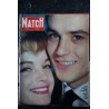 PARIS MATCH 620 - 25 février 1961 - Alain Delon et Romy Schneider