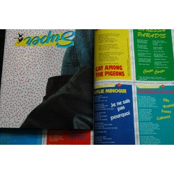 SUPER N° 15 juin 1989 Madonna George Michael Bros Vanessa Paradis + POSTER GEANT Mylène Farmer
