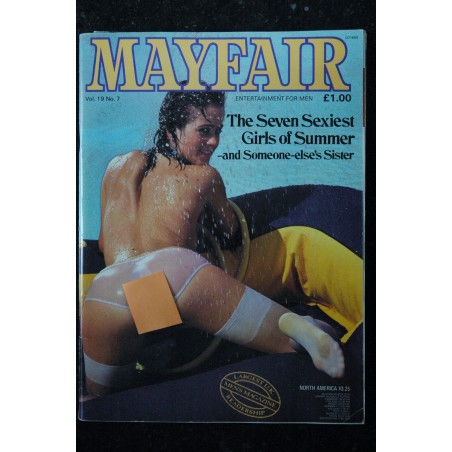 MAYFAIR UK Vol 19 N° 07 PAULA SOMMERS LYNN TAYLOR SOPHIE JAMES