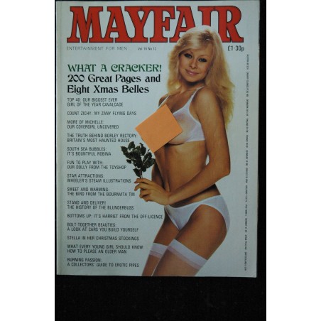 MAYFAIR UK Vol 16 N° 12   STELLA GREENWAY   MICHELLE RODEN   VICCI BATEMAN