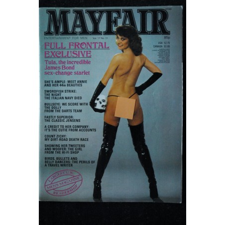 MAYFAIR UK Vol 17 N° 11   WENDY McDONALD   ANNIE AMPLE   HARRIET THOMPSON