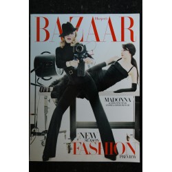 HARPER'S BAZAAR 2011 Cover MADONNA Her new star Andrea Riseborough