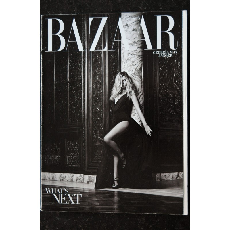 HARPER'S BAZAAR November 2010 Cover Georgia May Jagger - What's NEXT