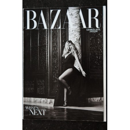 HARPER'S BAZAAR November 2010 Cover Georgia May Jagger - What's NEXT