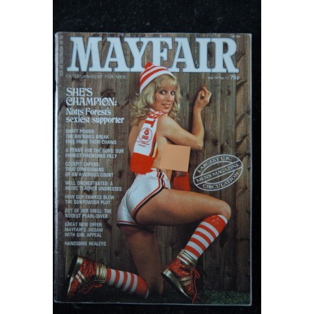 MAYFAIR UK Vol 14 N° 11 JULIA EDWARDS PENNY SMITH LESLEY COOPER