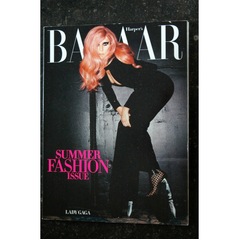 HARPER'S BAZAAR May 2011 Cover LADY GAGA - Summer Fashion Issue