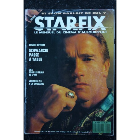 STARFIX 062 1988 ARNOLD SCHWARZENEGGER Emmanuelle de I à VI Et si on parlat Sex ?