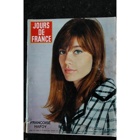 JOURS DE FRANCE 626 12 novembre 1966 Cover Françoise Hardy