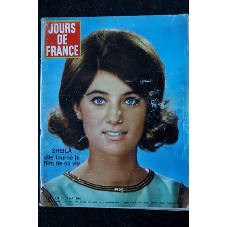JOURS DE FRANCE 602 28 mai 1966 Cover Sheila