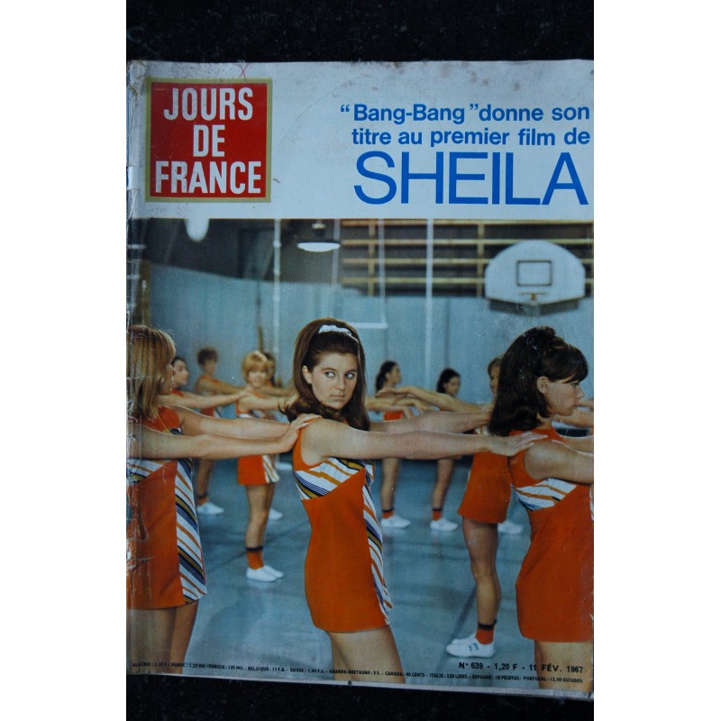 JOURS DE FRANCE 639 11 février 1967 Bang-Bang le Premier film de Sheila