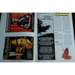 L'écran fantastique n° 65  1986 COVER ARNOLD SCHWARZENEGGER  COMMANDO  RE-ANIMATOR  VAMPIRE  PSYCHOSE III