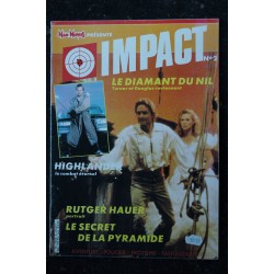 MAD MOVIES IMPACT 2 AVRIL 1986 CHARLES BRONSON Le diamant du Nil Highlander Le secret de la Pyramide