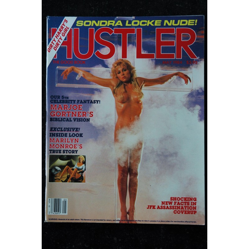 HUSTLER Vol. 10 N° 10   1984/04  Frank Zappa DONA Sweet'n'juicy Enmesched in each other Matti Klatt Clive McLean