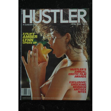 HUSTLER Vol. 12 N° 09   1986/03 Getting porked Dear Rock BABETTE SANDY French Flicking Clive McLean