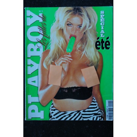 LES FILLES DE PLAYBOY 004 COVER VICTORIA SILVSTEDT PATRICIA FORD BECKY DELOSSANTOS TINA LE