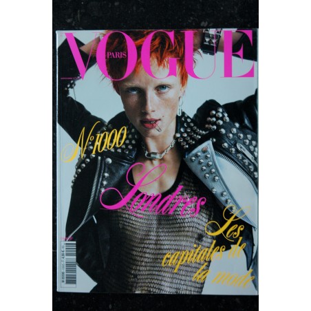 VOGUE 1000 Numéro Collector Londres Les Capitales de la mode