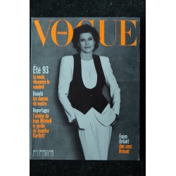 VOGUE 735 Avril 1993 Cover...