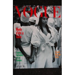 VOGUE 736 mai 1993 Cannes Antonioni et les Femmes L'esprit Dior par Ferrè + supplément special Beauté Mode d'été à Cuba