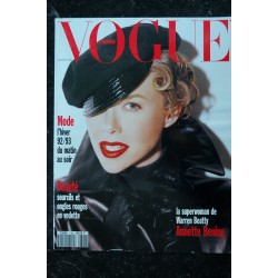 VOGUE 728 aout 1992 Cover...