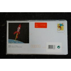 Tintin - Enveloppe timbrée illustrée et carte de correspondance assortie - Les Prêt à Souhaiter