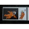 Tintin - Enveloppe timbrée illustrée et carte de correspondance assortie - Les Prêt à Souhaiter
